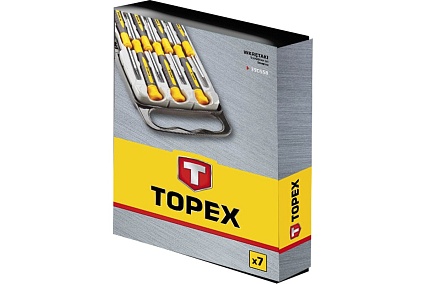 Набор прецизионных отверток Topex 7 шт. 39D558