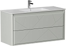 Тумба с раковиной Allen Brau Paris 120 см папирус матовый