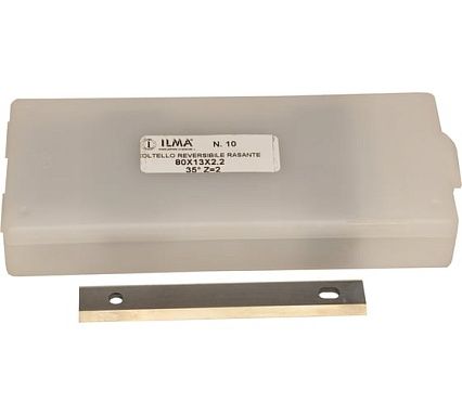 Нож сменный твердосплавный ILMA 80x13x2,2 стандарт HW 35º Z=2 (упаковка 10шт) 01.80.801322-10