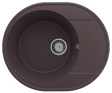 Кухонная мойка Ulgran Quartz Nora 585-06 58.5 см трюфель