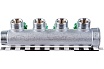 Регулирующий коллектор FAR 1" (ВР-НР) с 4 отв. 3/4" НР (заглушка для коллектора FK 4150 1 в комплекте) FK 3824 13441