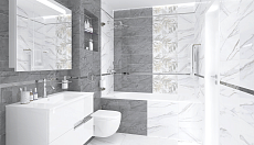 Декор-2 Laparet Aria Botanica белый 20х50 см