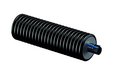 Труба UPONOR с греющим кабелем ECOFLEX SUPRA PLUS 10ВТ/M 32X2,9/68, Бухта 150 м 1048688