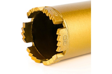 Коронка алмазная по бетону 63/400 мм, 6 сегментов, 1 1/4 GOLDEN DRAGON 063/400.11/4.GD