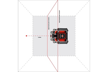 Профессиональный лазерный нивелир ADA ROTARY 500 HV SERVO А00578
