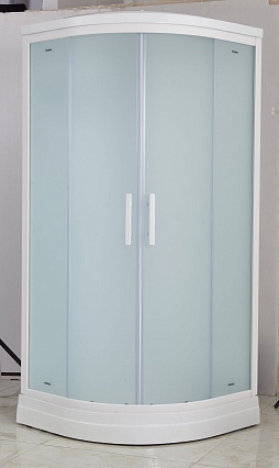 Душевая кабина IMWEI XDL-09W 90x90, без г/м, прозрачные стекла, хром
