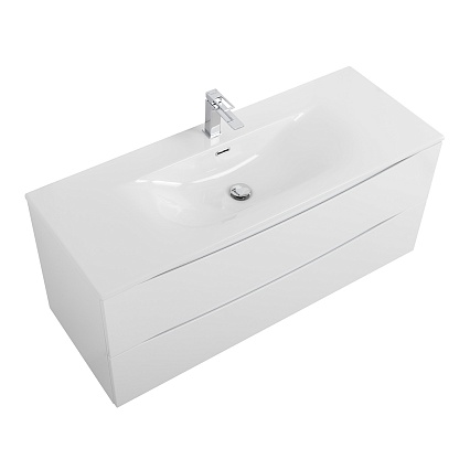 Мебель для ванной BelBagno Marino-Cer-N 120 см Bianco Opaco