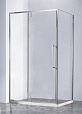 Душевой уголок Vincea Slim-N VSR-4SNP1010CL 100x100 хром, прозрачный