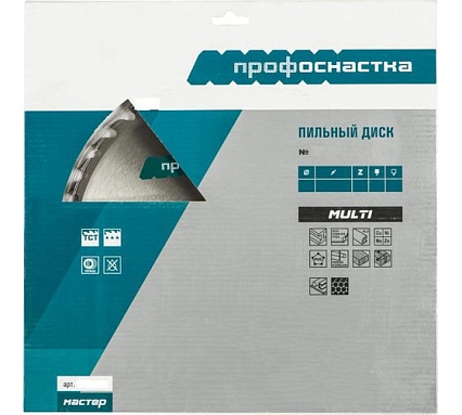 Диск пильный универсальный Мастер № 7 (150x16/20 мм; Z30; WZ; MULTI) Профоснастка 60101007