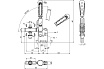 Прижим механический вертикальный KUKAMET B212-5