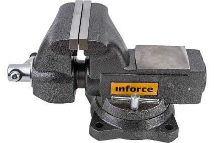 Поворотные слесарные тиски Inforce 165 мм 05-23-11