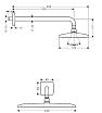 Верхний душ Hansgrohe Raindance E 360 AIR 27376000