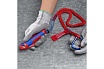 Нож для кабеля Knipex с "пяткой", с трещоткой, 146 мм, 2К ручка KN-1650145SB