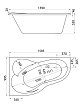 Фронтальная панель Santek Ибица XL 160x100 L/R