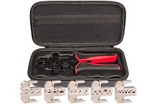 Пресс-клещи с набором матриц КВТ CTD+5 серия QUICK PRO 101859