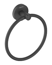 Полотенцедержатель Aquatek Оберон AQ4212MB черный матовый