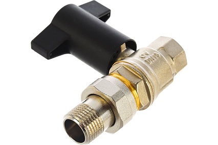 Шаровой кран Oventrop Optibal, полнопроходной, DN-15, 1/2", НВ, PN 1075704