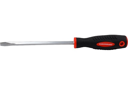 Шлицевая отвертка Forcekraft магнитная "Profi" S2 SL 8.0х175 мм, 27156 FK-70180175