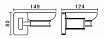 Мыльница подвесная Art&Max Gotico AM-E-4899AQ бронза