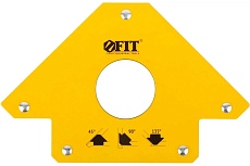 Угольник для сварки магнитный, тип &quot;стрелка&quot;, усилие до 34 кг FIT 81803