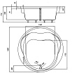 Экран для ванны Kolpa-San Opera BASIS 180x180