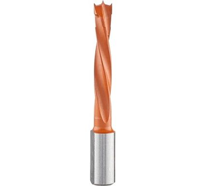 Сверло присадочное глухое левое 4 флейты 7x43 мм, L70. хвостовик 10x20 мм Dimar 2014427