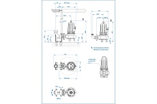 Погружной фекальный насос Dreno Pompe DNA 50-2/110 T 2001414