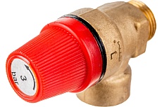 Предохранительный клапан СТМ ТЕРМО 1/2&quot;, г/ш, 3 Бар CRVP3M12