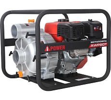 Бензиновая мотопомпа для грязной воды A-iPower AWP80Т 30231