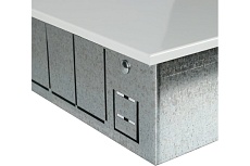 Распределительный встроенный шкаф STOUT ШРВ-5 13-16 выходов 670x125x1046 SCC-0002-001316