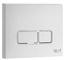 Кнопка смыва WeltWasser Marberg 410 SE GL-WT белый глянец