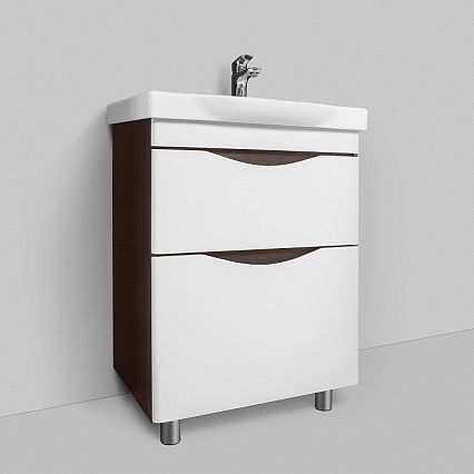 Тумба с раковиной Am.Pm Like 65 см напольная