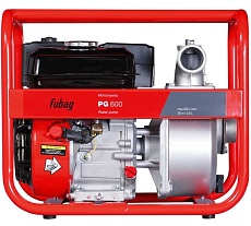 Мотопомпа бензиновая для чистой воды Fubag PG 600 (600 л/мин_26 м) 646260