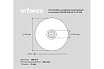 Диск шлифовальный прямой по металлу (125х22х6 мм) Inforce 11-01-108