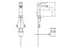 Смеситель для биде M&Z New Geometry NGM00300