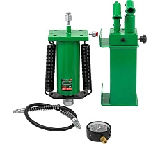 Цилиндр гидравлический для пресса в комплекте со станцией гидравлической и манометром, 50т Rockforce RF-0100-3Y(60420)