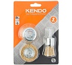 Набор щеток для дрели 3 шт KENDO 76100120