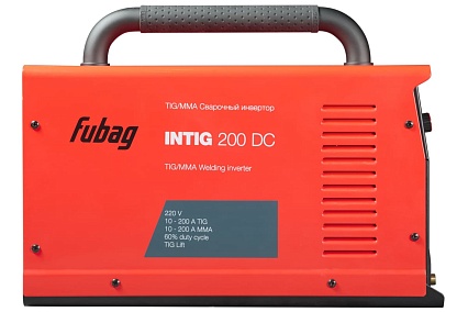Сварочный инвертор Fubag INTIG 200 DC 31449 + горелка FB TIG 26 5P 4m 38459 31449.1