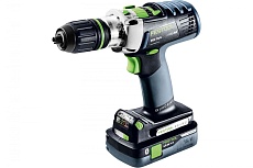Аккумуляторная ударная дрель-шуруповерт Festool PDC 18/4 5,2/4,0-Set/XL-SCA 576469