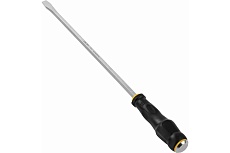 Ударная шлицевая отвертка Deli dl6270081 со сквозным хвостовиком, SL8x200 мм 104563