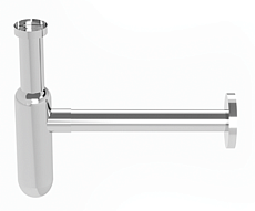 Сифон для раковины Kerasan Nolita 923590 1&quot;1/4, хром