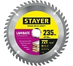 Пильный диск по ламинату Stayer Laminate 235x32/30 мм, 72Т, аккуратный рез 3684-235-32-72_z01