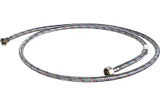 Гибкая подводка для воды Lytcho в стальной оплетке, стальная гайка, Г/Г, 1800 мм 0505.068