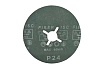 Фибровый круг Long Abrasive AF 561 оксид алюминия, 125x22.23мм, P24, 10 шт D11010-10