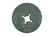 Фибровый круг Long Abrasive AF 561 оксид алюминия, 125x22.23мм, P24, 10 шт D11010-10