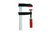 Струбцина из ковкого чугуна BESSEY 120/60, усилие 5.5 кН, с деревянной рукояткой, BE-TPN12BE