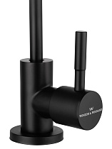 Смеситель для кухни Wonzon&Woghand WW-AE4587-MB для фильтр.воды, черный матовый