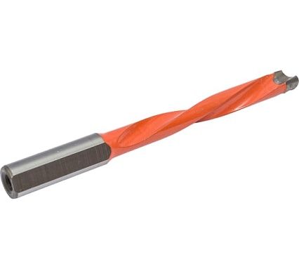 Сверло присадочное усиленное "глухое" (8x105 мм; S=10x30 мм; LH) ROTIS 412.08105L