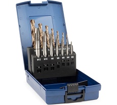 Набор машинных метчиков GSR From B HSSE DIN371/376 M3-M10/M12 Silver 14 предметов BRB09100100