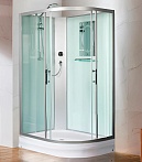 Душевая кабина WeltWasser WW500 WERRA XL 1201 L 120x90 хром, прозрачное 10000014051